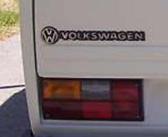1984VanagonVWBadge