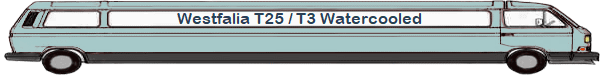 Westfalia T25 / T3 Watercooled